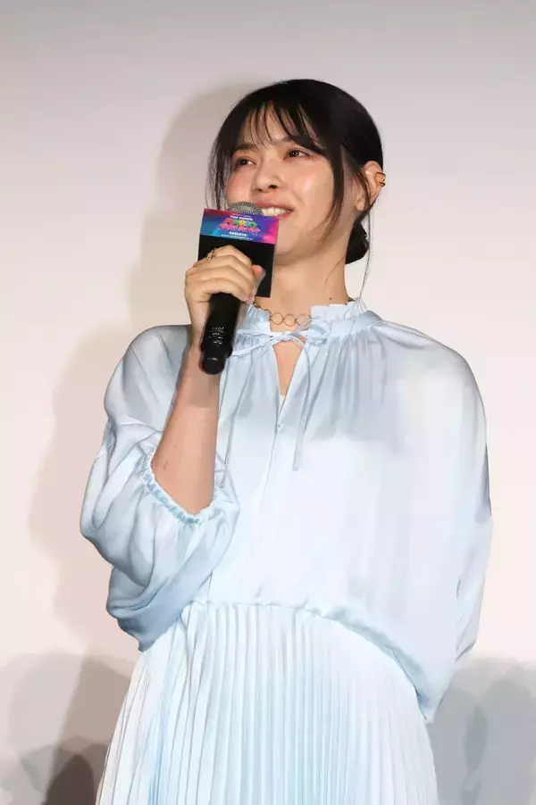 西野七瀬、ヨッシー登場に興奮「ゲームの時の“踏ん張りジャンプ”が好きで、かわいいところだらけ」