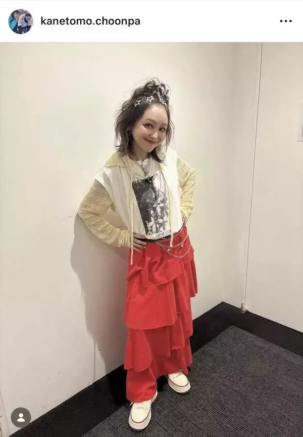 ５２歳・金田朋子、パンクファッションに挑戦！フォロワーから高評価「めっちゃ似合ってます！」離婚公表から２年