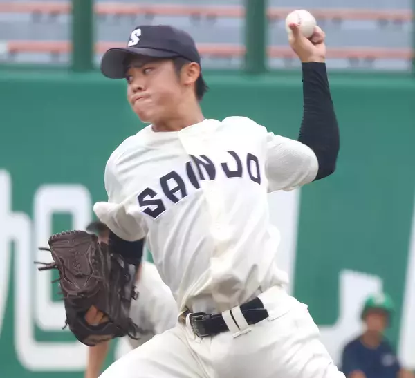 【高校野球】古豪・帯広三条が１３年ぶり４強　背番号８の２年生左腕・小池涼真が７回無失点　全校応援味方に２５年ぶり頂点だ…北北海道大会