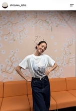 ２６年後期朝ドラヒロインが「ブラッサム」Ｔシャツコーデを披露！「めちゃ素敵」「いよいよですね！」「可愛すぎ」の声...石橋静河