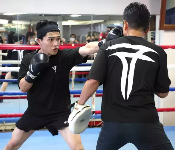 【ボクシング】５戦目で王座獲得に挑む坪井智也、ＷＢＯ王者・寺地拳四朗との統一戦は「いずれやることになる」…９・２７ＷＢＣ世界スーパーフライ級王座決定戦
