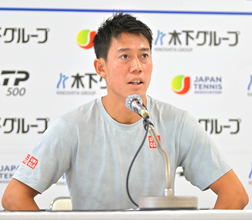 【テニス】錦織圭　アジア大会卓球男子の中国撃破に刺激「スポーツの力ってすごいな」　現役ラスト大会３０日開幕
