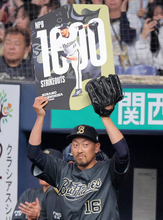 【オリックス】４２歳・平野佳寿が通算１０００奪三振　プロ野球１６０人目　宝刀フォークで達成　今季から投手コーチ兼任