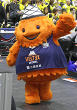 【Ｂ２ベルテックス静岡】公式マスコット「ベルティ」がファン投票で過去最高の６位に…Ｂ２トップに輝く