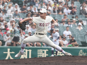【甲子園】拓大紅陵が準優勝した９２年以来３４年ぶり初戦突破　背番号９の左腕・宮沢和聖が雨中の快投