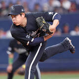 「【オリックス】九里亜蓮が６回に急変…連続四球から逆転打浴び４失点降板　ベンチでうなだれる」の画像1