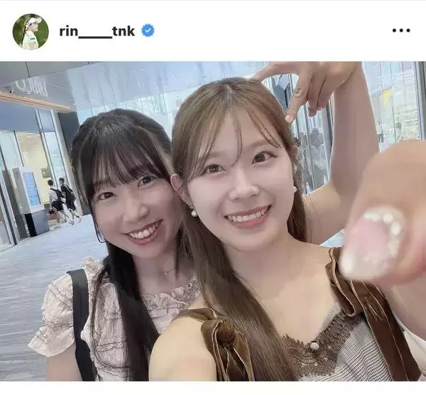 「アイドルゴルファー２人組」女子ゴルフ・吉田鈴＆菅沼菜々との２ショに絶賛の嵐「反則級に可愛い」「アイドルデビュー！？」