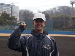 【大学野球】 目標は東都の首位打者 中大の新主将・安田淳平は巨人４位・皆川岳飛の背中を追う