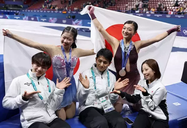 【五輪】フィギュア日本　史上最多１大会６個メダル…前回４個上回り出場全種目で表彰台