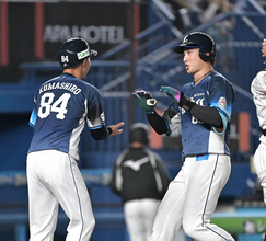 【西武】長谷川信哉が育成ドラフト出身選手最多を更新するシーズン１３号　敦賀気比から２０年育成２位