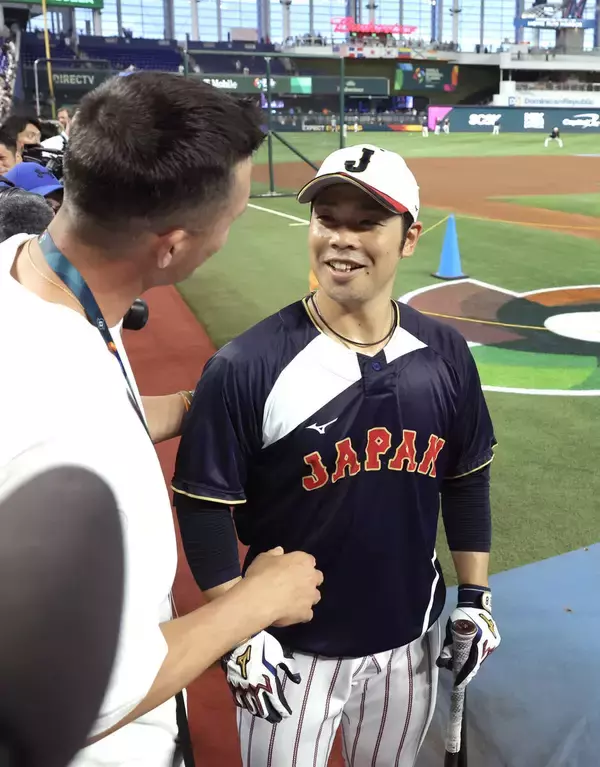 侍ジャパン激励のヌートバー、キーマンは「最初から言っているが…」１次Ｒノーヒットの近藤健介