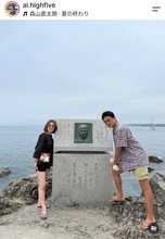 原田龍二　ショーパン美人妻と２ショット！「足が美しいです」「お綺麗で」「素敵なご夫婦」とあこがれる声