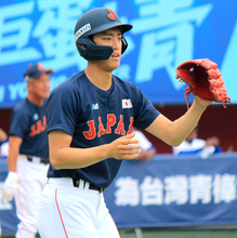 【Ｕ―１８】エース織田翔希、クローザー起用も選択肢…岡田監督が熟考中「頭で使うか抑えで使うか…」