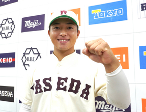 【大学野球】早大・香西一希、ヤクルト・石川の引退セレモニーに「涙、出ました」プロ志望届を提出「何が何でも行きたい」