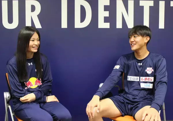 ＲＢ大宮アルディージャ　男女の１７歳・新星が初対談…神田泰斗と佐藤百音が語る互いのチームの存在と将来の展望【後編】