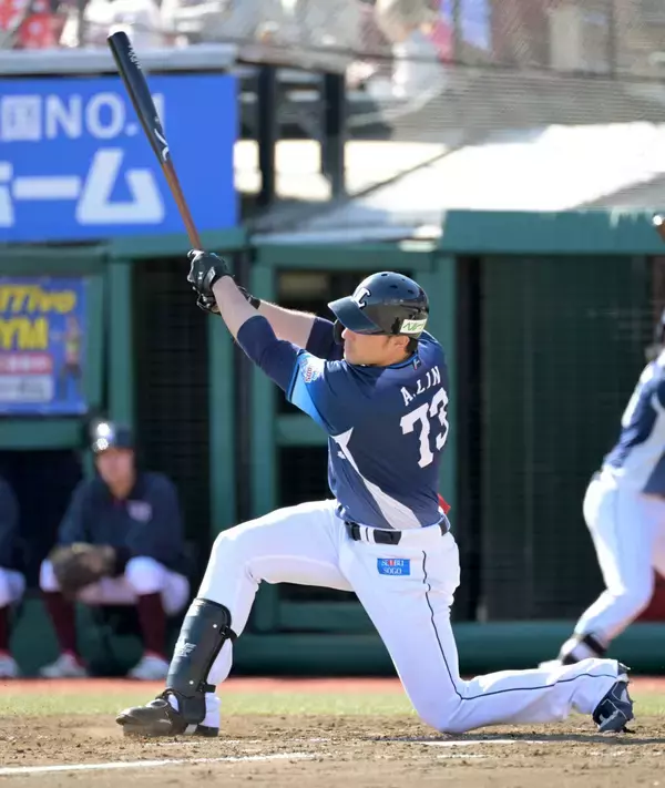 【西武】林安可、来日初の１試合２適時打　しぶとく外野へ　ＷＢＣ台湾代表が本領