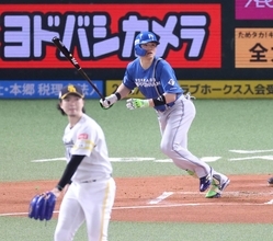 【日本ハム】 スタメン起用に応えた！清宮幸太郎が先制打　上沢から初回に２得点…負けると０勝４敗の崖っぷちに