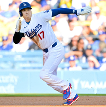 大谷翔平今季１号なるか　登板翌日１打席目四球で日本人２人目の３７戦連続出塁　自己最長更新