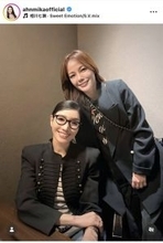 アンミカ、人気歌手とお互いの誕生日を祝福！黒ジャケットコーデが話題「カッコいい」「お二人さんいつも若々しくて美しい」