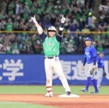 【ヤクルト】“サイクル男”丸山和郁が足つって途中交代　池山隆寛監督の危機管理「無理させられない」