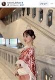 「ＣＡＮＤＹ　ＴＵＮＥ・立花琴未「どこの楊貴妃ですか？」民族衣装の横顔ショットが美しすぎる！」の画像1