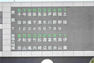 【高校野球】東海大相模の１年生４番・竹内球太が「４番・一塁」で初戦に先発　１年生で初戦から４番は森下翔太以来４人目の快挙