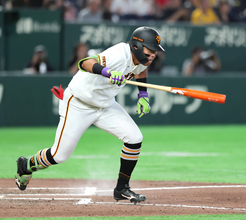 【巨人】またまた魅せた知念大成！全力疾走で内野安打　７日のプロ初打席初安打も内野安打