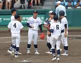 「【甲子園】初出場の八王子実践が延長サヨナラ負け　元ドジャースマイナー・河本ロバート監督の代打的中で９回２死から追いつくも」の画像1