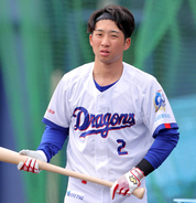 【中日】田中幹也がスタメンコール後に交代　二塁の守備に辻本が入る　１８日には福永が緊急交代