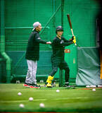 「「彼が打ったらもっと打線が機能する」巨人・阿部監督、身ぶり手ぶりでダルベックを２０分間熱血指導」の画像1