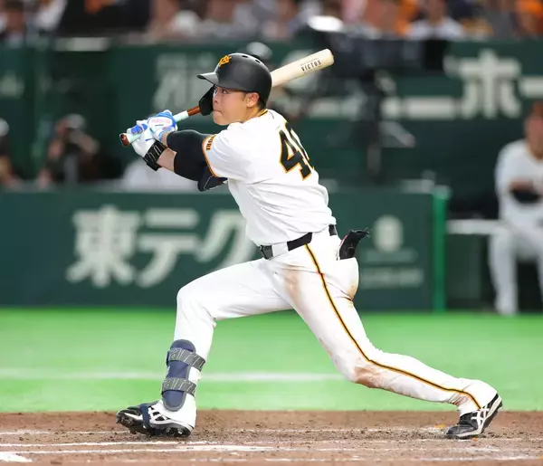 巨人・中山礼都がプロ初５打点！試合前に井上温大から「『頼むぞ！』ってすごいプレッシャーを…」満塁一掃打も放ち期待に応えた