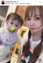 双子出産から１０か月…「２７．５キロ痩せました！」中川翔子の「お顔がスッキリ」変ぼうぶりに「努力の成果」「見習いたい」