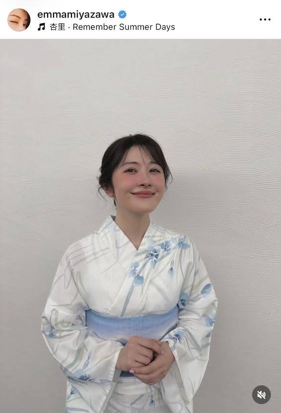 「や、やられた...」宮澤エマ、浴衣姿にファンくぎ付け！「目の保養」「国宝級の浴衣美人」と絶賛の声