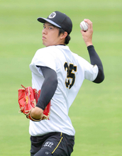 【阪神】８日・広島戦に先発の才木浩人、史上最速Ｖ達成の昨年から１年記念日に甲子園で調整　現在１２球団トップ１５５奪三振