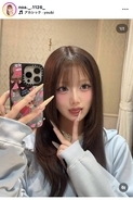辻希美の長女・希空がイメチェン！「やっぱり暗い色が落ち着くね」髪色ガラリ…自撮りショットに反響続々
