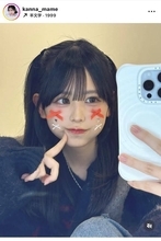 カジサックの美人娘・梶原叶渚「今年の私の全力」クリスマスショットが超話題「可愛すぎるんですが？」「どタイプ」