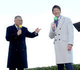 「【阪神】侍ジャパンの能見篤史投手コーチが阪神・石井大智に太鼓判「投げミスが少ない」掛布雅之ＯＢ会長とトークイベント」の画像1