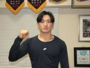 【大学野球】 プロ注目の明大・岡田啓吾　目標は巨人・吉川尚輝 「冬に守備を磨きたい」