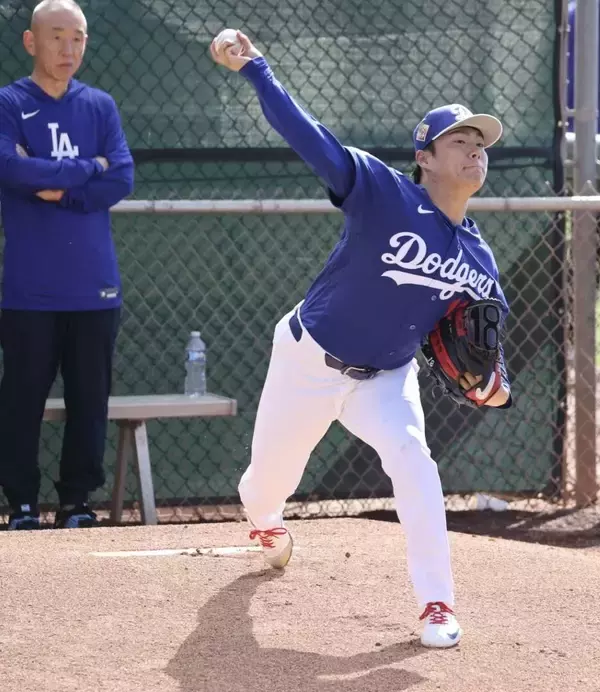 山本由伸が今キャンプ２度目の実戦登板　打者８人と対戦して２三振　エース格期待のＷＢＣへ急ピッチ調整