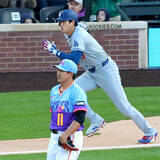 「菅野智之が気温１・７度極寒＆試合前雪の本拠地でドジャース戦先発　昨年２被弾の先頭大谷翔平に二塁打許し先取点献上」の画像1