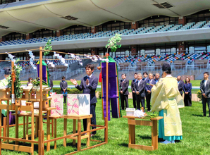 函館競馬場で馬場浄めと馬頭観世音祭　丹内祐次騎手「まずは安全第一」函館スプリントＳで地元重賞コンプリート狙う