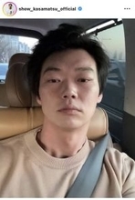 笠松将、韓国で“マブダチ”ができた　カジュアルコーデのショットに「なになに　かわゆい」「前髪ありだー！」「ナチュラル」