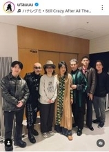 本木雅弘＆内田也哉子さん「ご夫婦が並んだ」レアショット公開！長男ＵＴＡの姿も「すごいメンバー」「珍しい」