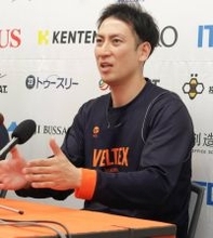 Ｂ２静岡の３６歳ＰＦ加納誠也が引退会見　１５年の現役生活にピリオド「ベルテックスは僕のホーム」