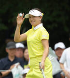 「【女子ゴルフ】今季３勝目なるか　河本結が「６５」の猛チャージで４差１１位に浮上「とにかく“脱力”に集中した」」の画像1