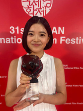 【釜山国際映画祭】１６歳・姫野花春がコンペ史上最年少で最優秀俳優賞を受賞　映画初出演・初主演で快挙「おばあちゃんになっても俳優を」
