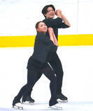 「【全日本フィギュア】うたまさ本番衣装でＦＤ調整　前日練習不参加のりかしんは順調な様子披露…全日本選手権公式練習」の画像1