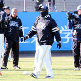 「【ソフトバンク】近藤健介が打撃練習で約６０スイング　冷え込む宮崎に「帰ってこなかったらよかったと思った（笑）」」の画像1