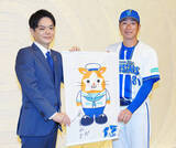 「【ＤｅＮＡ】相川亮二監督　横浜市長に宣言「優勝を必ず達成したい」市役所を表敬訪問」の画像1