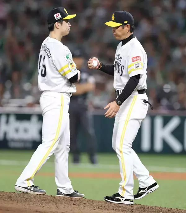 【ソフトバンク】オリに並ばれた　松本晴が９回に勝ち越し許して降板　「マダックス」ペースも終盤２イニングで２失点